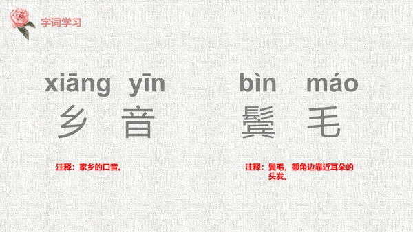 人教版二年级《回乡偶书》教学课件通用PPT模板