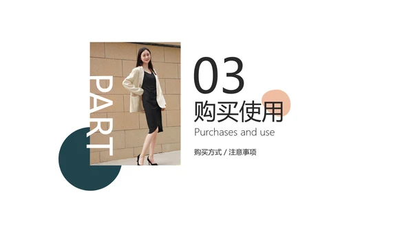 简约电商服饰品牌产品介绍