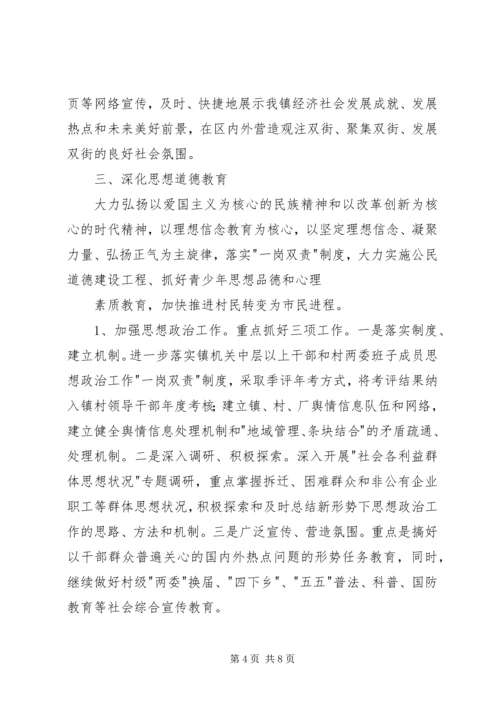 某镇贯彻落实区委党务工作情况汇报.docx