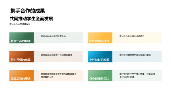 成长路上的家校共筑