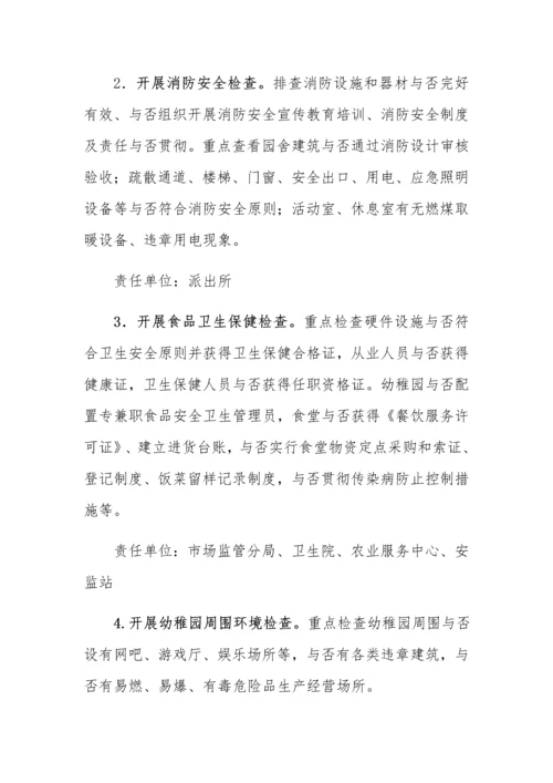 桃林镇民办幼儿园清理整治专项行动方案.docx