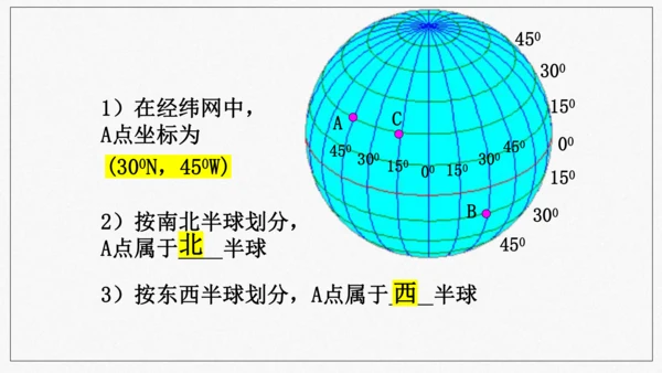 人文地理（人教版）七年级上册 地球仪专题课件