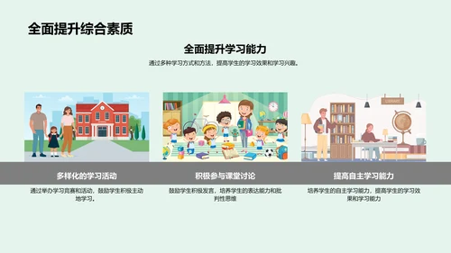 新学年学习计划PPT模板