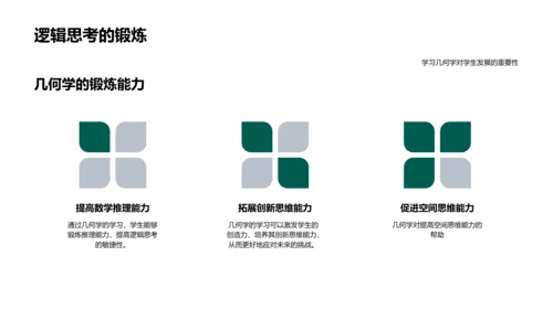 几何学应用探析PPT模板