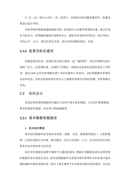 数字化城市基础管理系统建设专题方案.docx