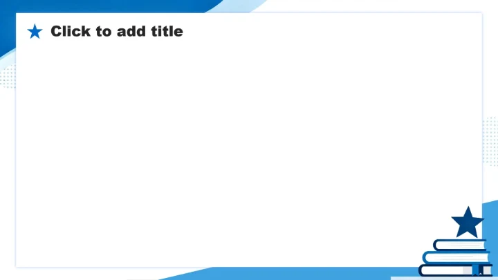 蓝色简约风奖学金答辩学术汇报PPT主题模板