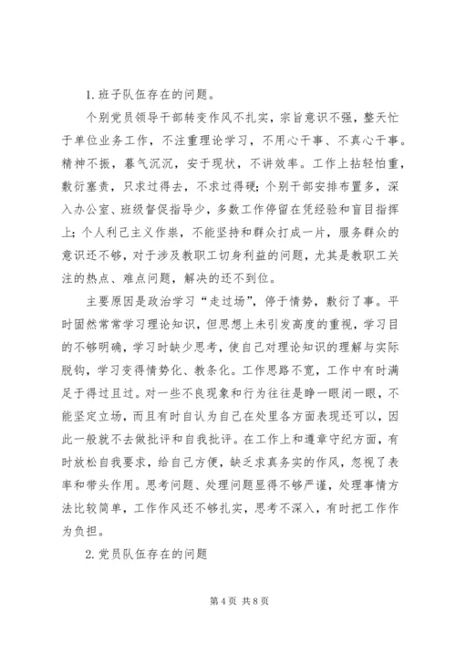 学校党建和思想政治工作调研报告.docx