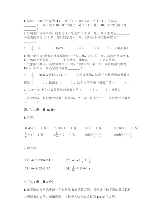 北师大版数学小升初模拟试卷【培优a卷】.docx