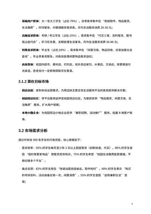 商业创业计划书