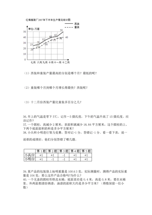 六年级小升初数学解决问题50道及一套完整答案.docx