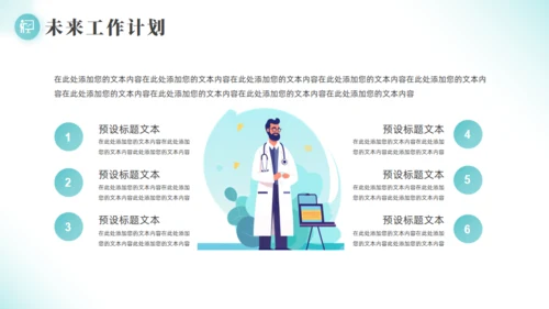医学院医生进修报告通用PPT模板