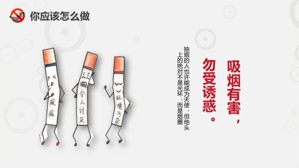 吸烟有害健康世界无烟日主题教育PPT课件