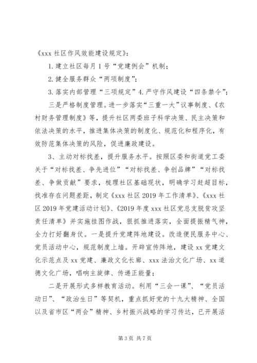 社区软弱后进党组织整顿提升工作汇报 (2).docx