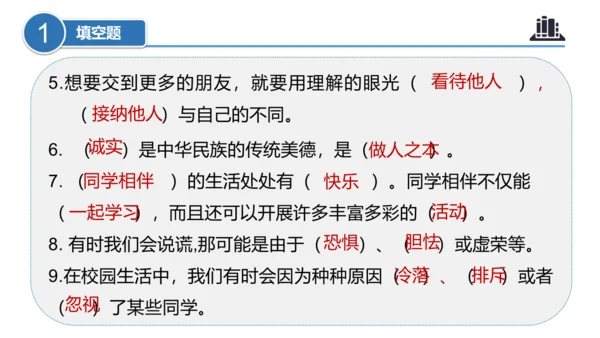 第一单元 （复习课件）-2023-2024三年级道德与法治下学期期末核心考点集训 （统编版）