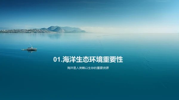 海洋保护：保护海洋生态环境，推进可持续海洋经济