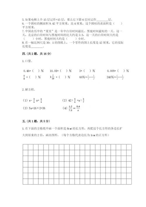 苏教版六年级数学小升初试卷精品【考点梳理】.docx