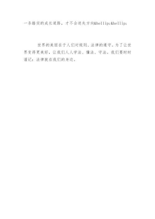 法律在我身边论文.docx