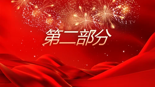红色喜庆热烈欢迎领导莅临指导动态PPT