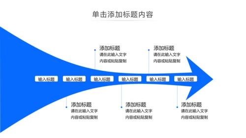 蓝色欧美风公司简介企业宣传商务PPT模板