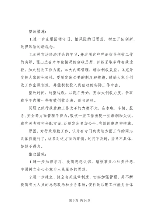 党性分析和整改措施2.docx