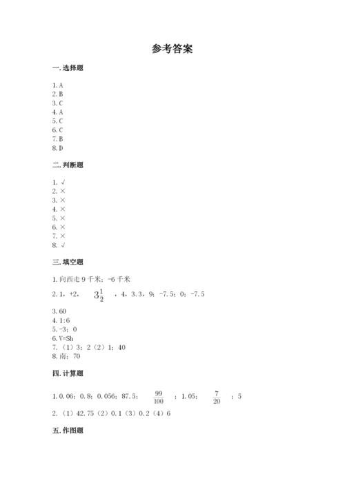 北师大版小学六年级下册数学期末综合素养测试卷（真题汇编）.docx