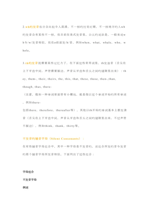 超全的英语自然拼读法规则.docx