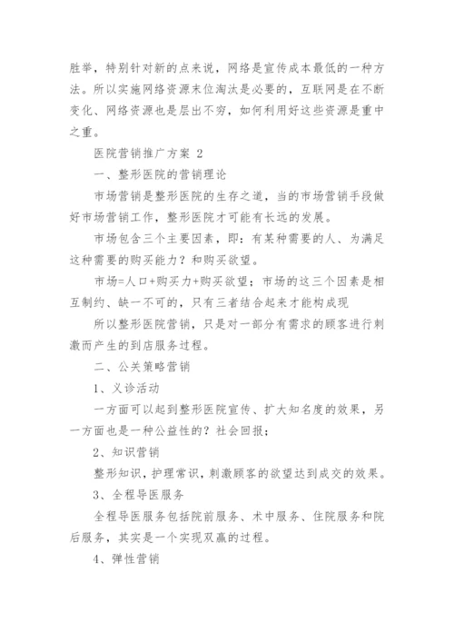 医院营销推广方案.docx