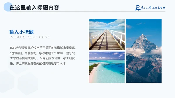 东北大学毕业论文答辩通用PPT