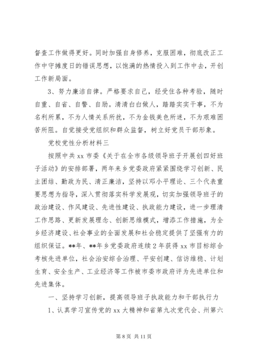 党校党性分析材料.docx
