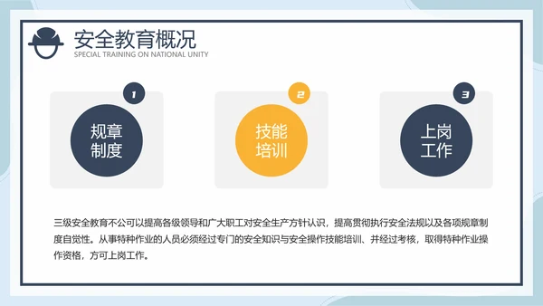 建筑新工人三级安全教育培训ppt模板