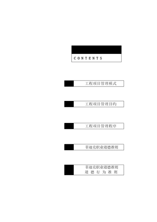 关键工程综合施工专项项目标准流程管理