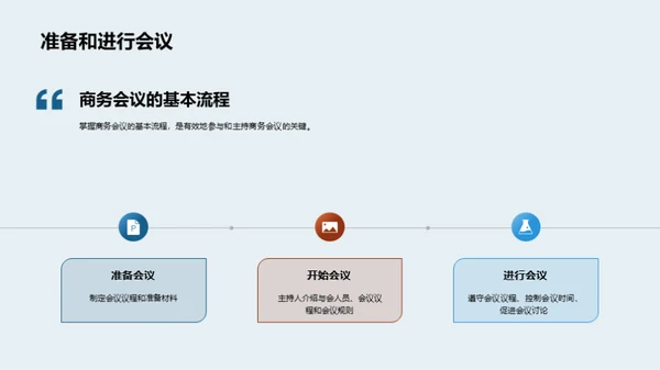 商务会议礼仪精要