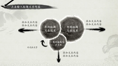水墨太极养生文化古典PPT模板