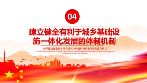 城乡融合发展体制机制和政策体系意见PPT
