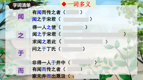 24 寓言四则《穿井得一人》课件