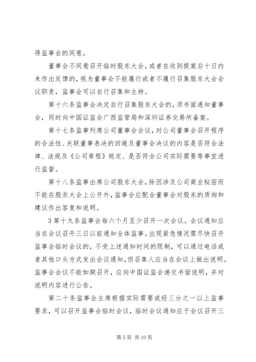 公司监事会工作规则 (4).docx