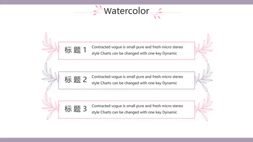 小清新年终工作总结汇报计划PPT