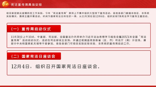国家宪法日全国法制宣传日宪法宣传周弘扬宪法精神党课