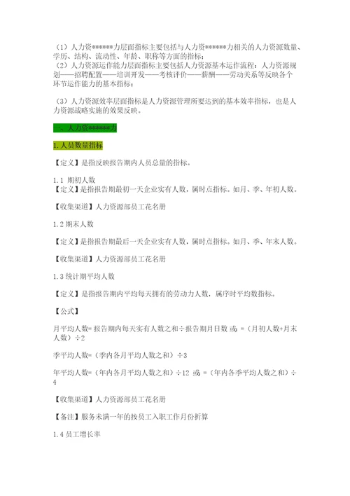 HR数据化管理知多少之人力资源分析指标库和模型