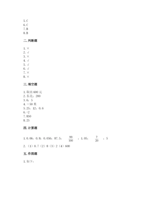 冀教版小升初数学模拟试卷附完整答案【名师系列】.docx