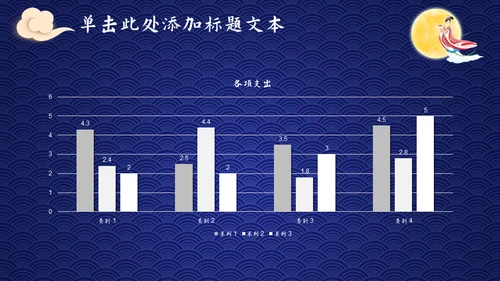 中秋节活动，嫦娥奔月吃月饼赏月通用PPT模板