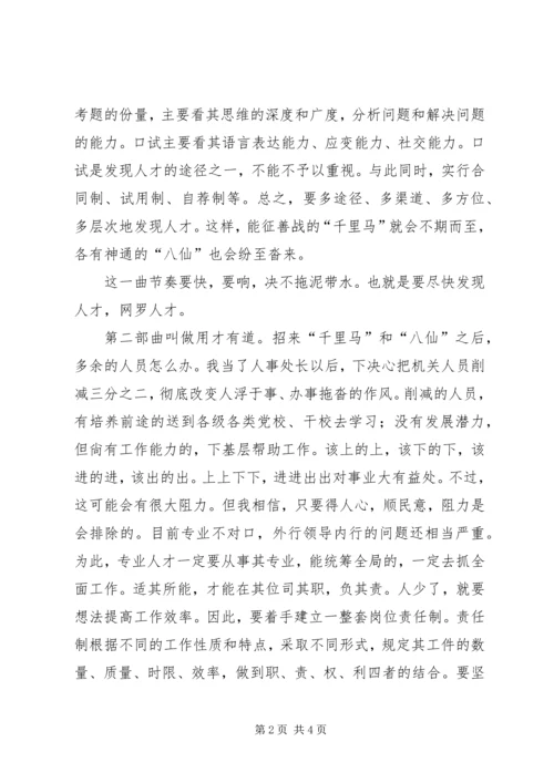 人事处长竞聘报告.docx