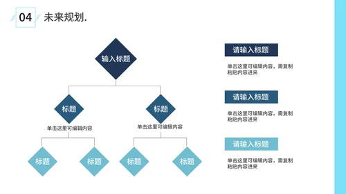 浅蓝都市高空景商务PPT模板