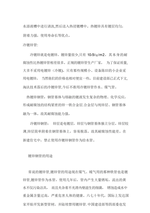 镀锌钢管理论重量表3.docx