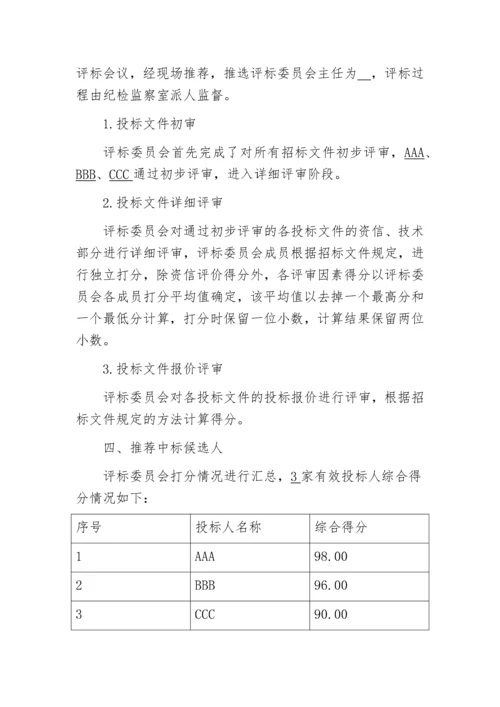 10-招标项目评标报告.docx