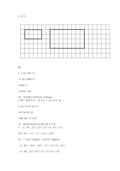 小学毕业班数学检测卷精品【易错题】.docx