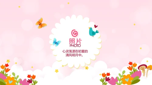生日快乐生日派对纪念册动态PPT