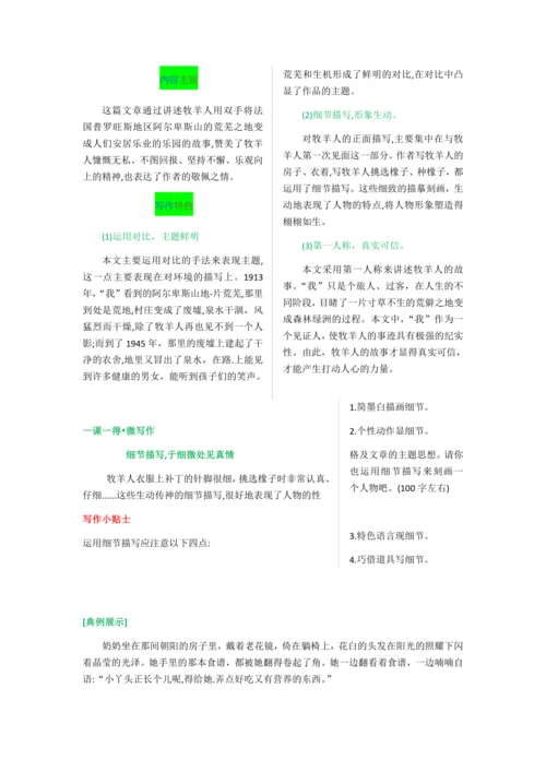 第十三课 植树的牧羊人【教材解读】教案