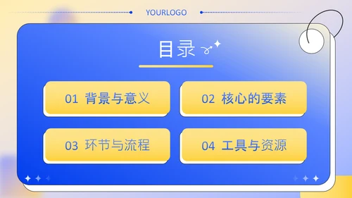 蓝色扁平风大学生职业发展规划PPT