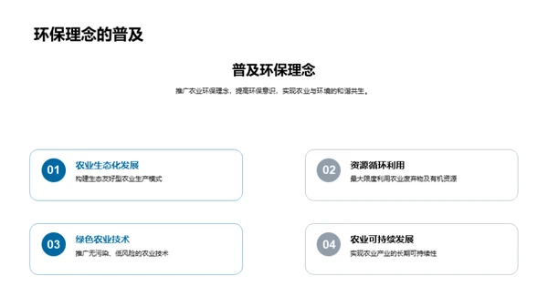 绿色农业技术革新